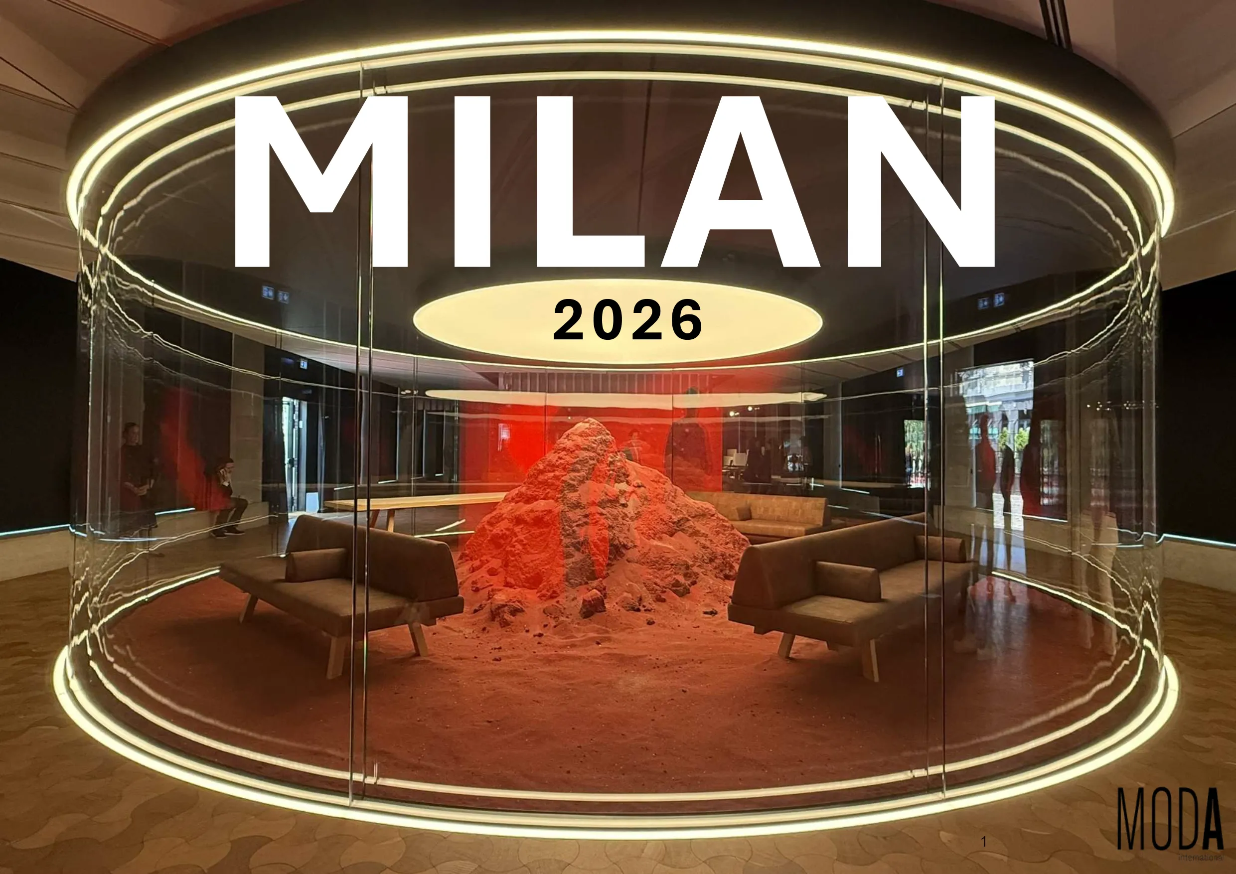 Première double page du document Milan
