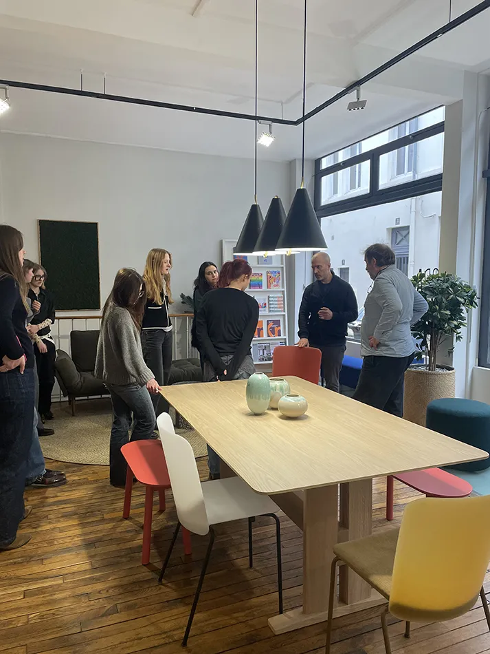 Workshop de design durable mené avec les étudiants de l’ENAMOMA