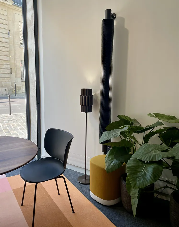 Radiateur Varela Design dans le showroom Moda